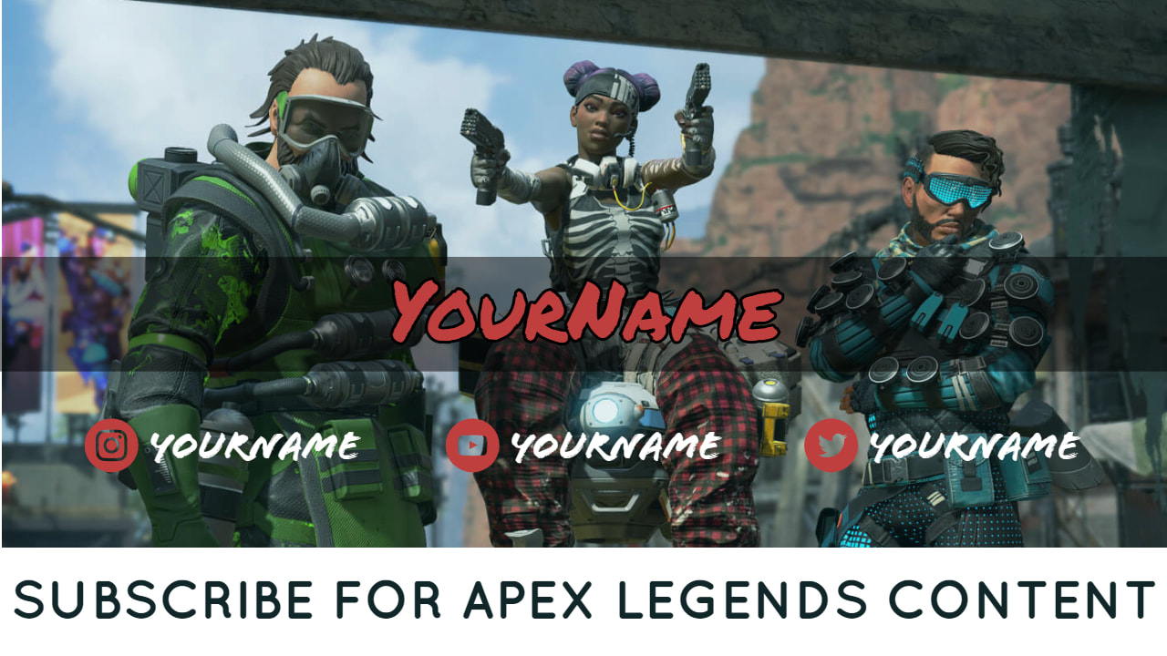 professional apex legends banner for free