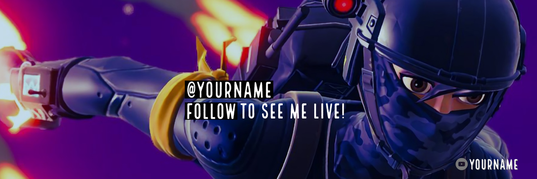 free fortnite banner for twitch