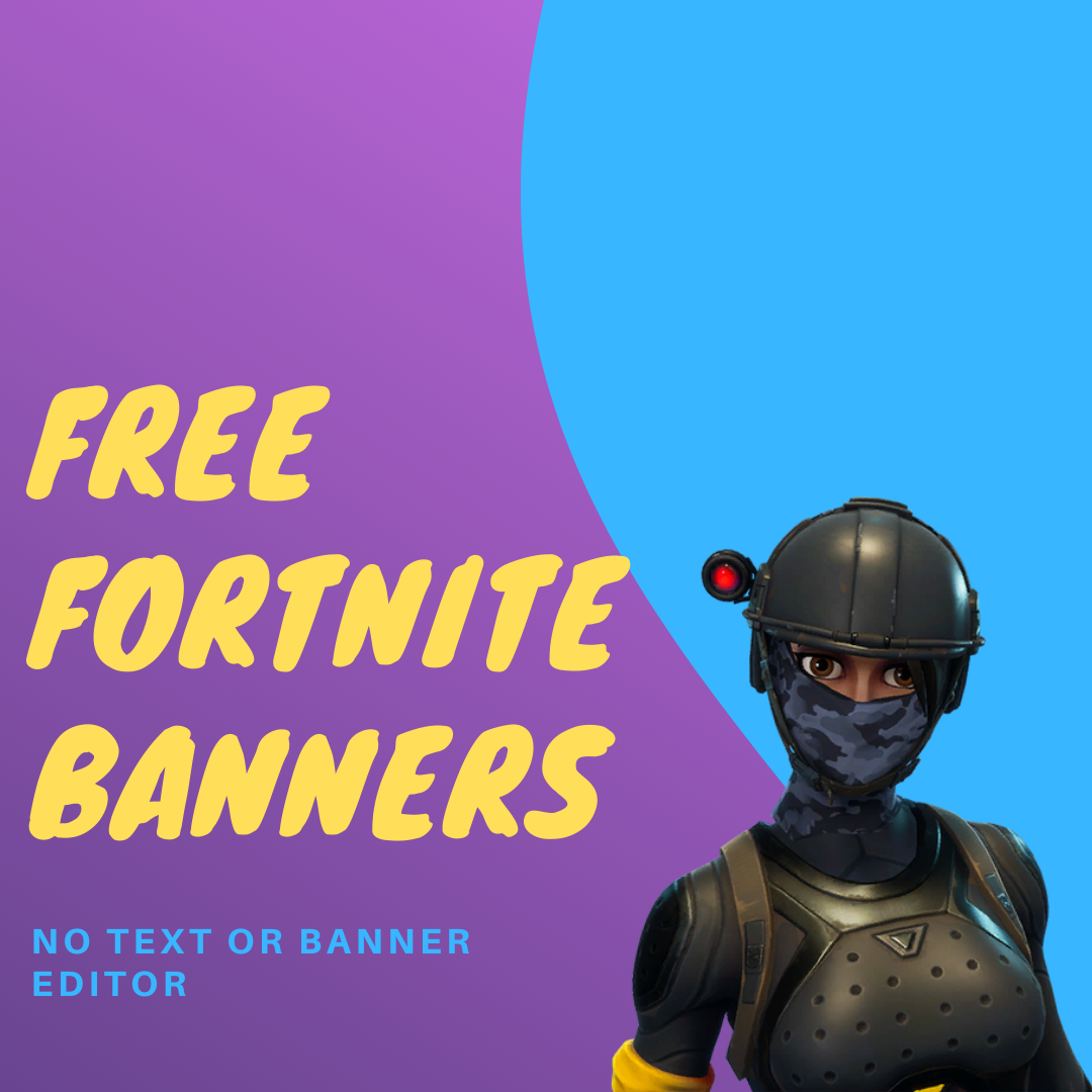 Free Fortnite Banner No Text #15 - FREE GRAPHICS