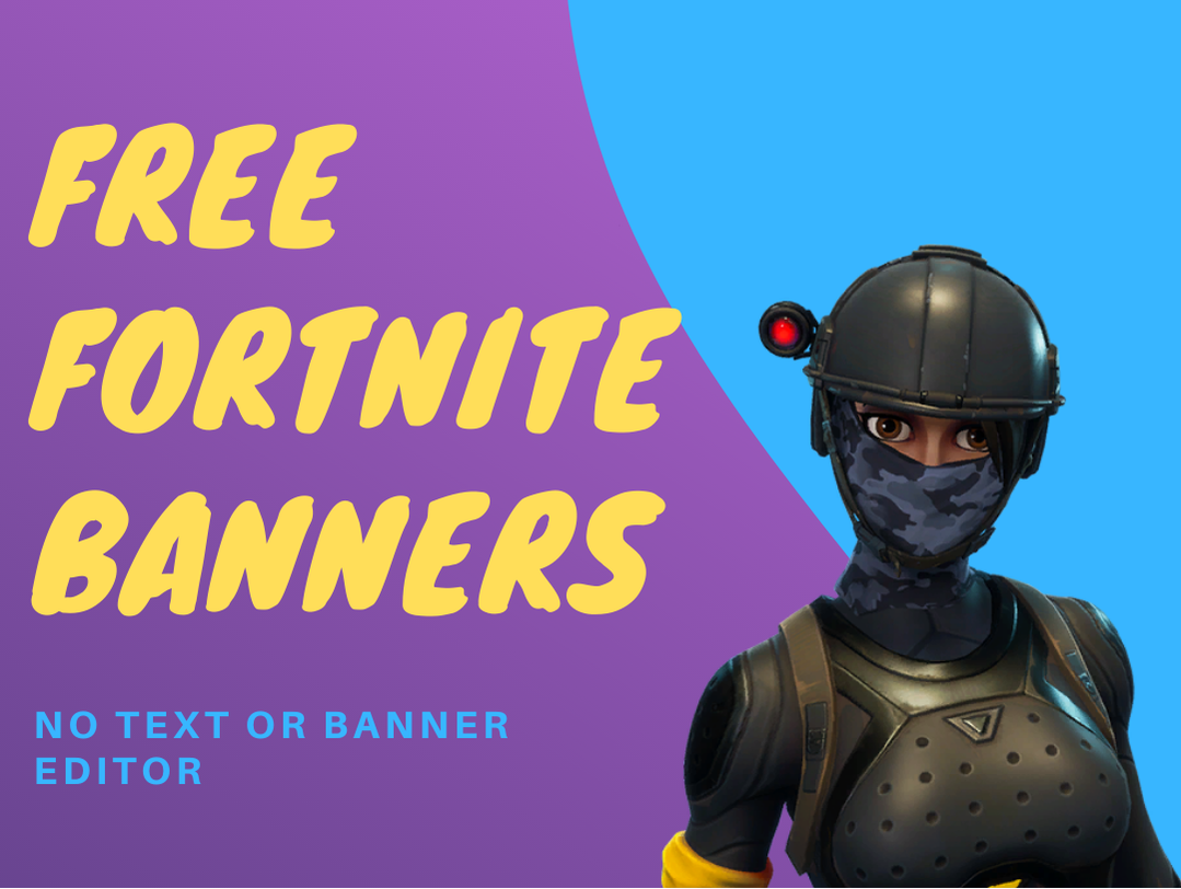 free fortnite banners